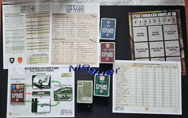 Fields of Fire Jogo de Tabuleiro Importado Inglês Boardgame Wargame - Foto 3