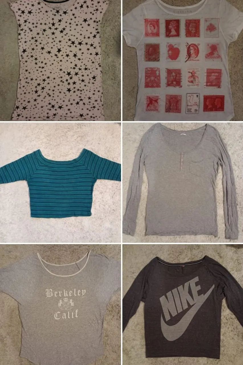 Lote de 25 peças de roupas femininas variadas usadas - Foto 2