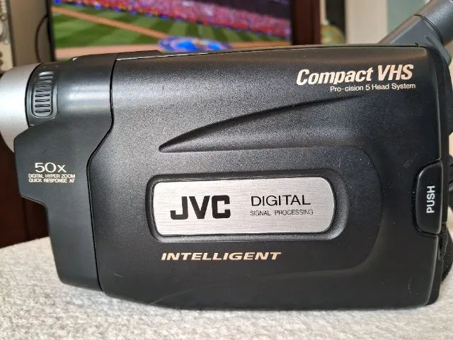 Filmadora JVC GR-AX657 - Sem bateria - Funcionando - Câmeras e