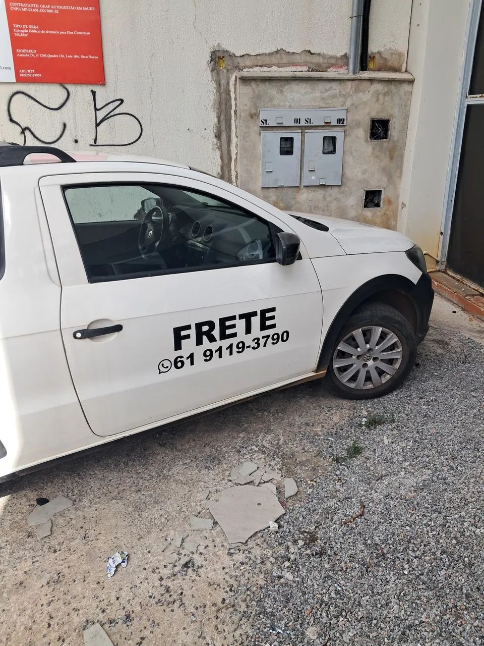  Pequenos frete