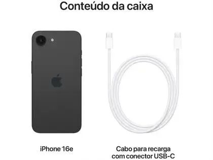 Iphone 16E 256 preto