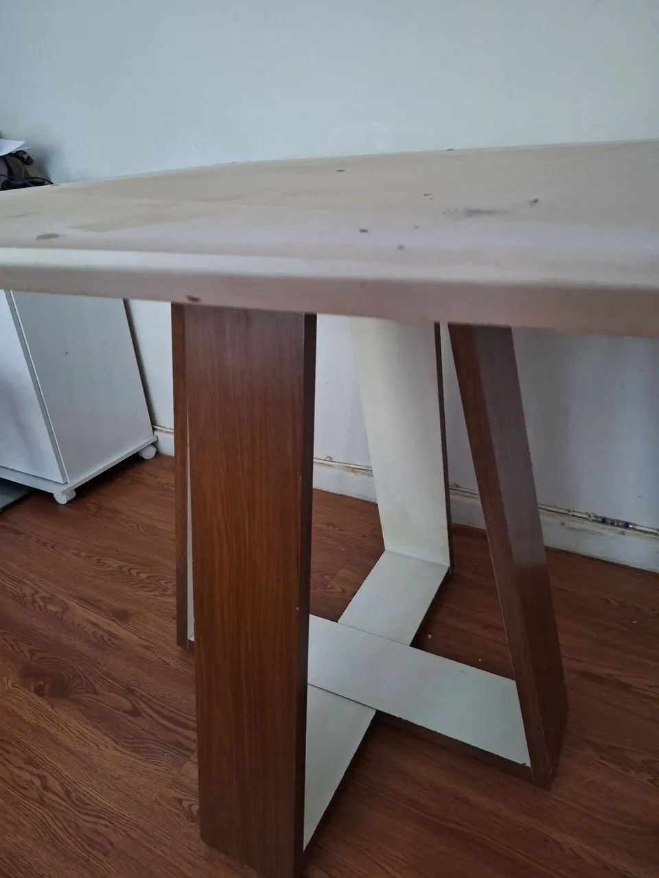 Mesa com o tampo sem o vidro  - Foto 2
