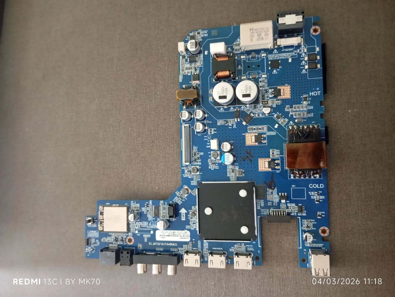 Placa principal Multilaser Tv 32 ELMT9216