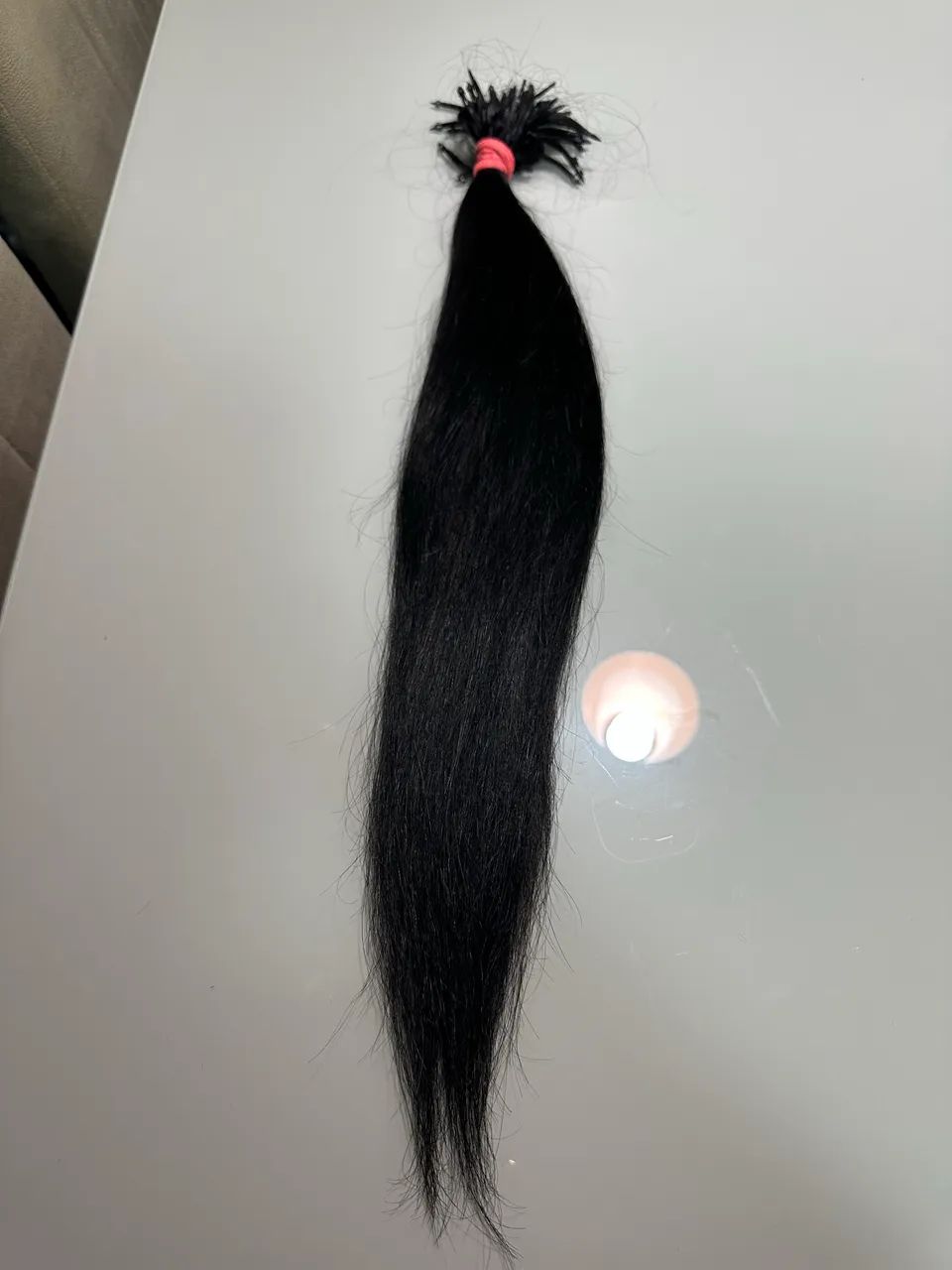 Cabelo humano | 55 cm | aprox. 70 g | Microlink - Foto 2