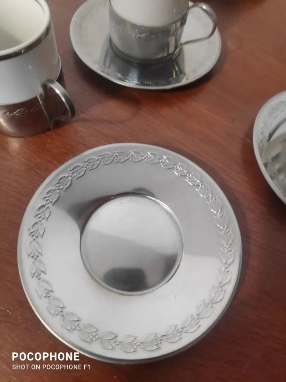 5 xicaras de porcelana - Antiguidade  - Foto 2
