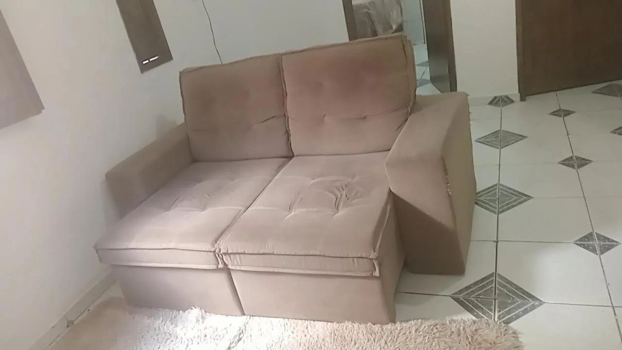 Sofa retrátil reclinável 