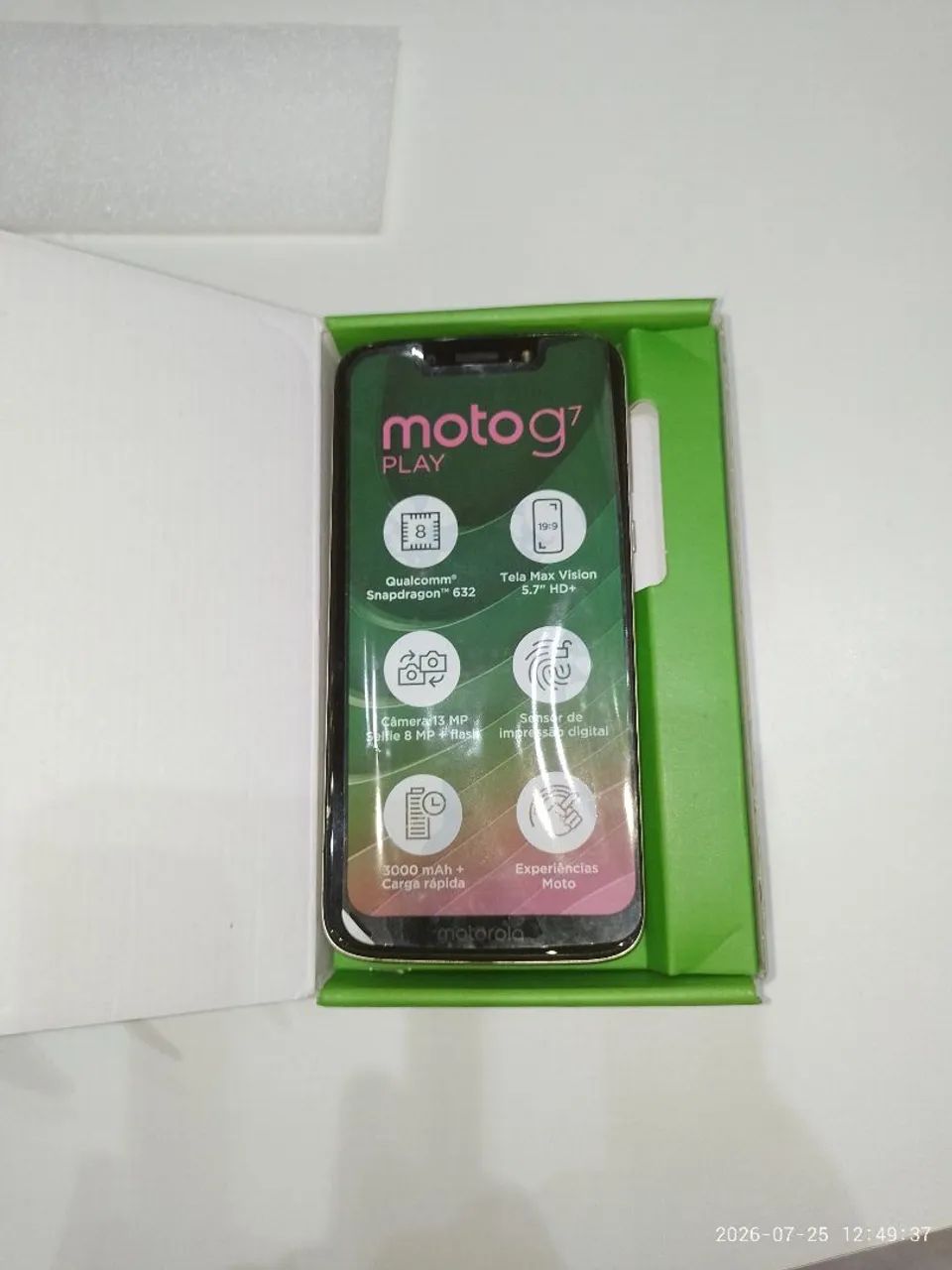 MOTO G7 PLAY EDIÇÃO LIMITADA  - Foto 4