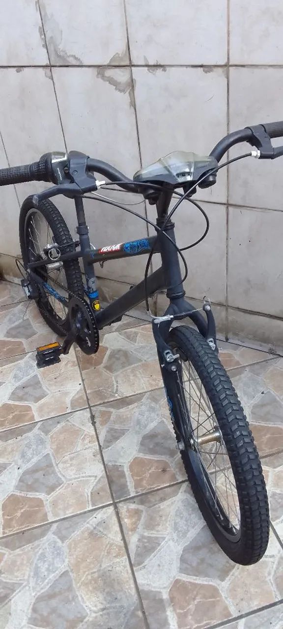 Bicicleta aro 20 BMX CROSS COM 7 MARCHAS  - Foto 4