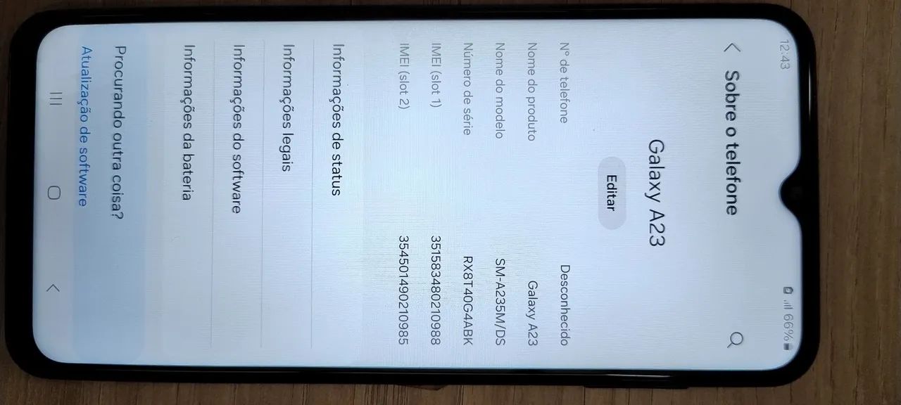 Samsung A23 em bom estado  - Foto 3