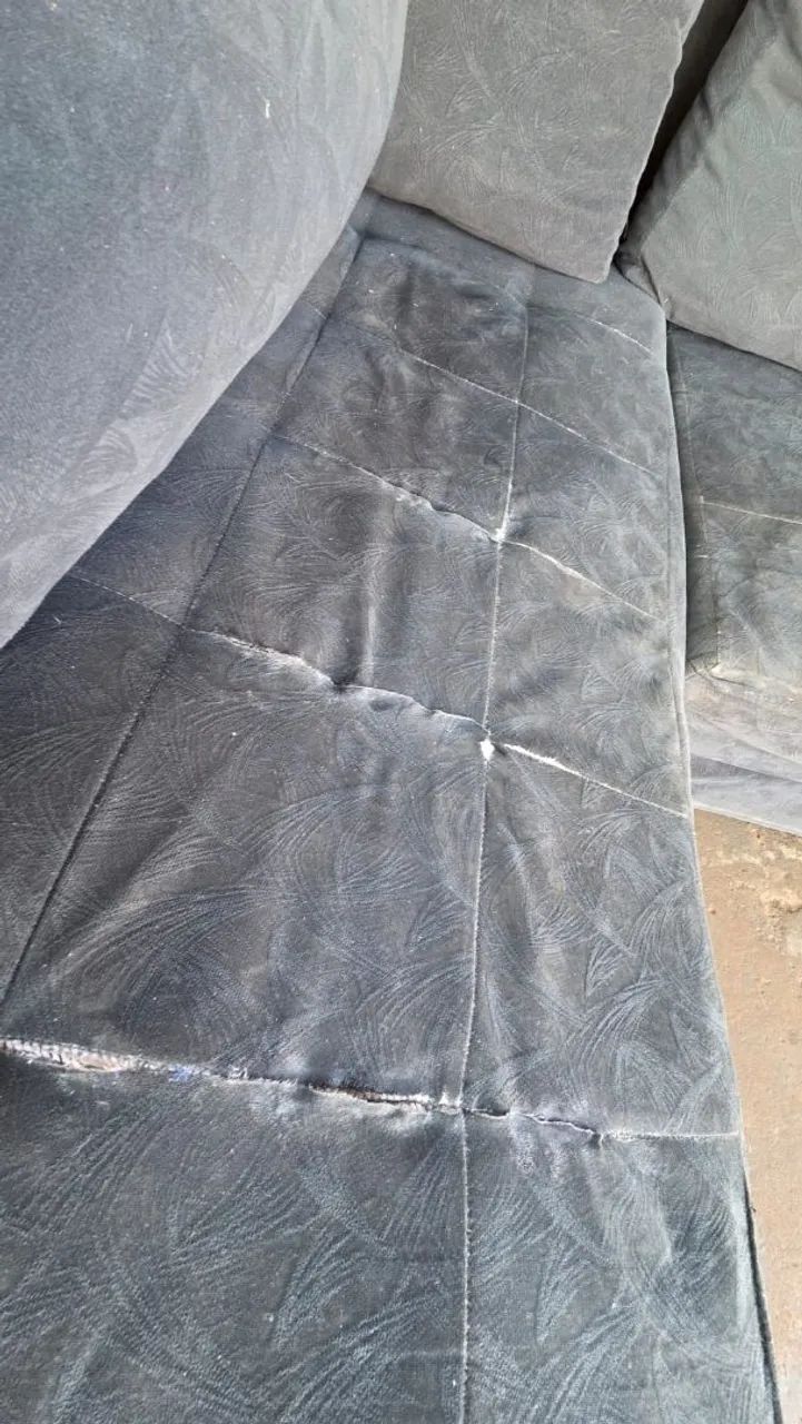 sofa de canto com chaise e acentos retrátil usado ( ENTREGA GRÁTIS ) - Foto 5