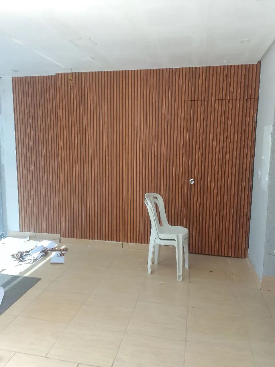 papel de parede ripado - Foto 3