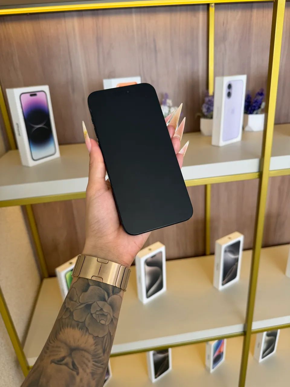 iPhone 15 Pro Max 512gb Titânio Azul  - Foto 5