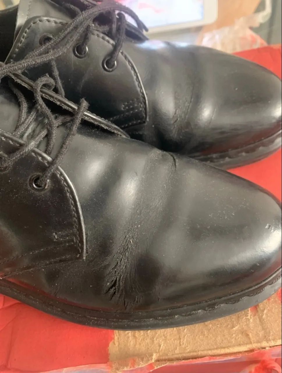 Dr martens 1461 mono black 7uk - Foto 2