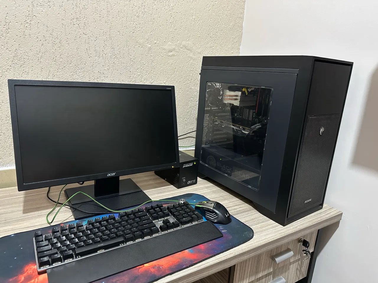 Pc Completo com Monitor, teclado e Mouse - Foto 4
