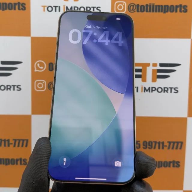 Iphone 16 Pro Max 256Gb Natural Seminovo - Foto 2