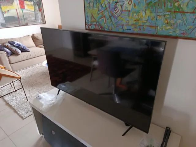 TV Samsung 50 polegadas UN50TU8000G - COM DEFEITO, sem imagem, para peças ou reparo