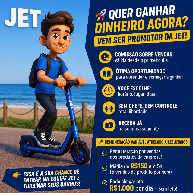 Vaga Promotor Jet
