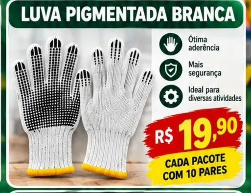 Luva pigmentada 