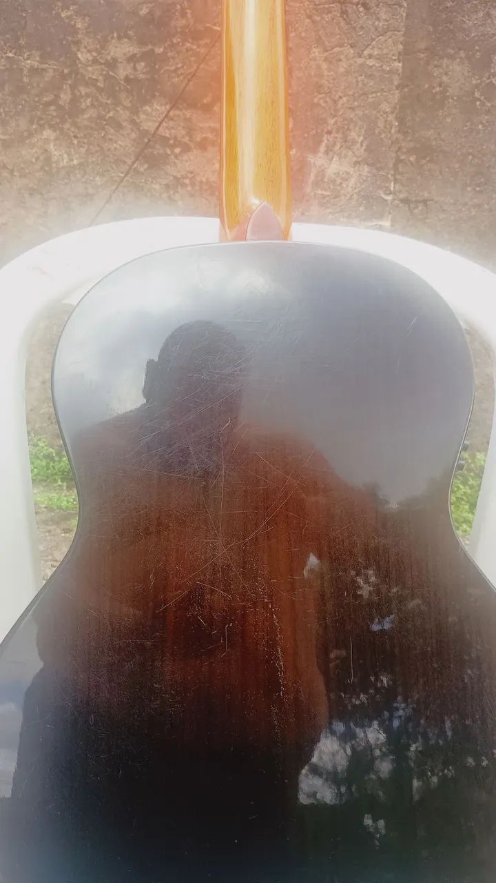 Violão TAMPO MACIÇO e jacarandá radial - Foto 2