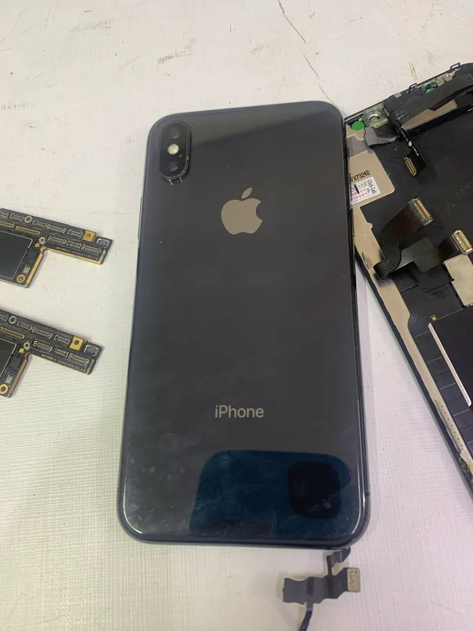 Placa iPhone X e carcaça  - Foto 4