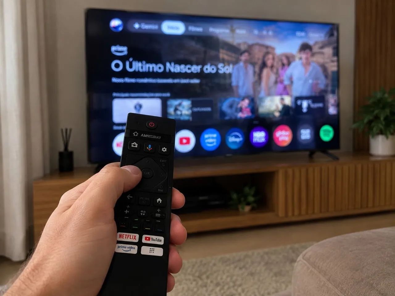 Smart TV 70 Polegadas 4K Philips (Comprada em Dezembro) NA GARANTIA - Foto 2