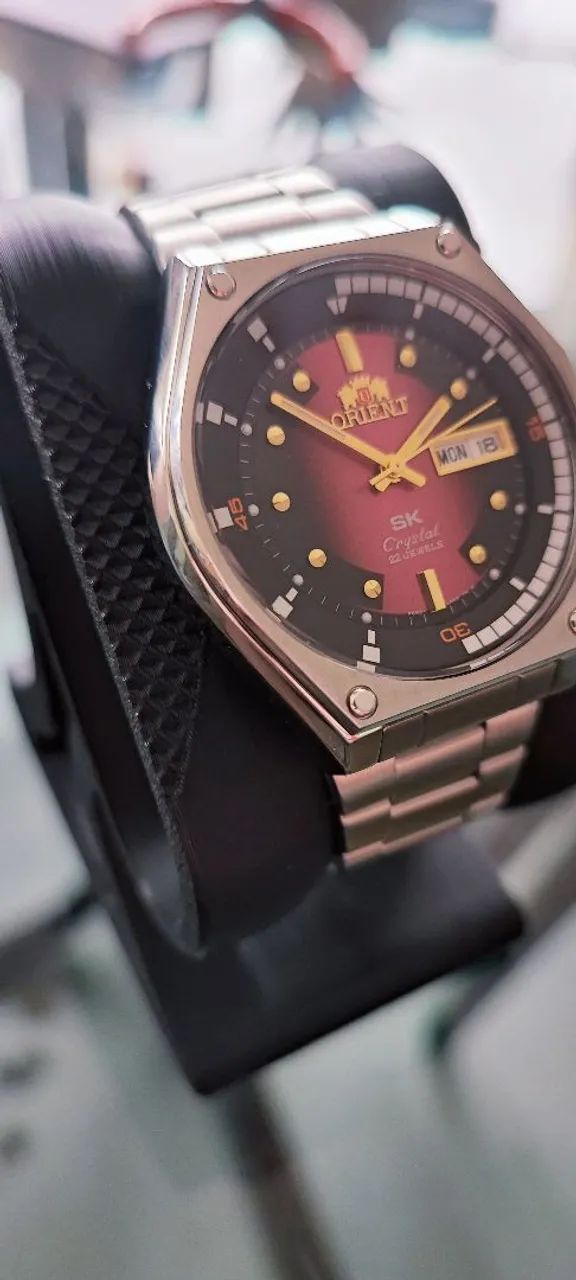 Orient Super King Três Estrelas Crystal Automático 22j Revival