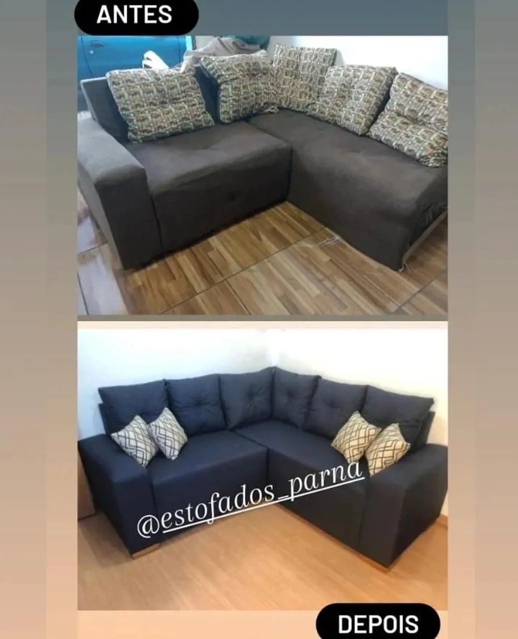 Reforma Sofá velho? deixa ele novo AQUI  - Foto 2