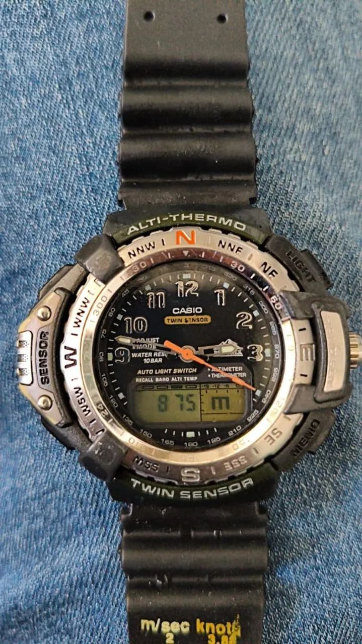 Relógio Casio Pro Trek Prt-71 Japan - Foto 3