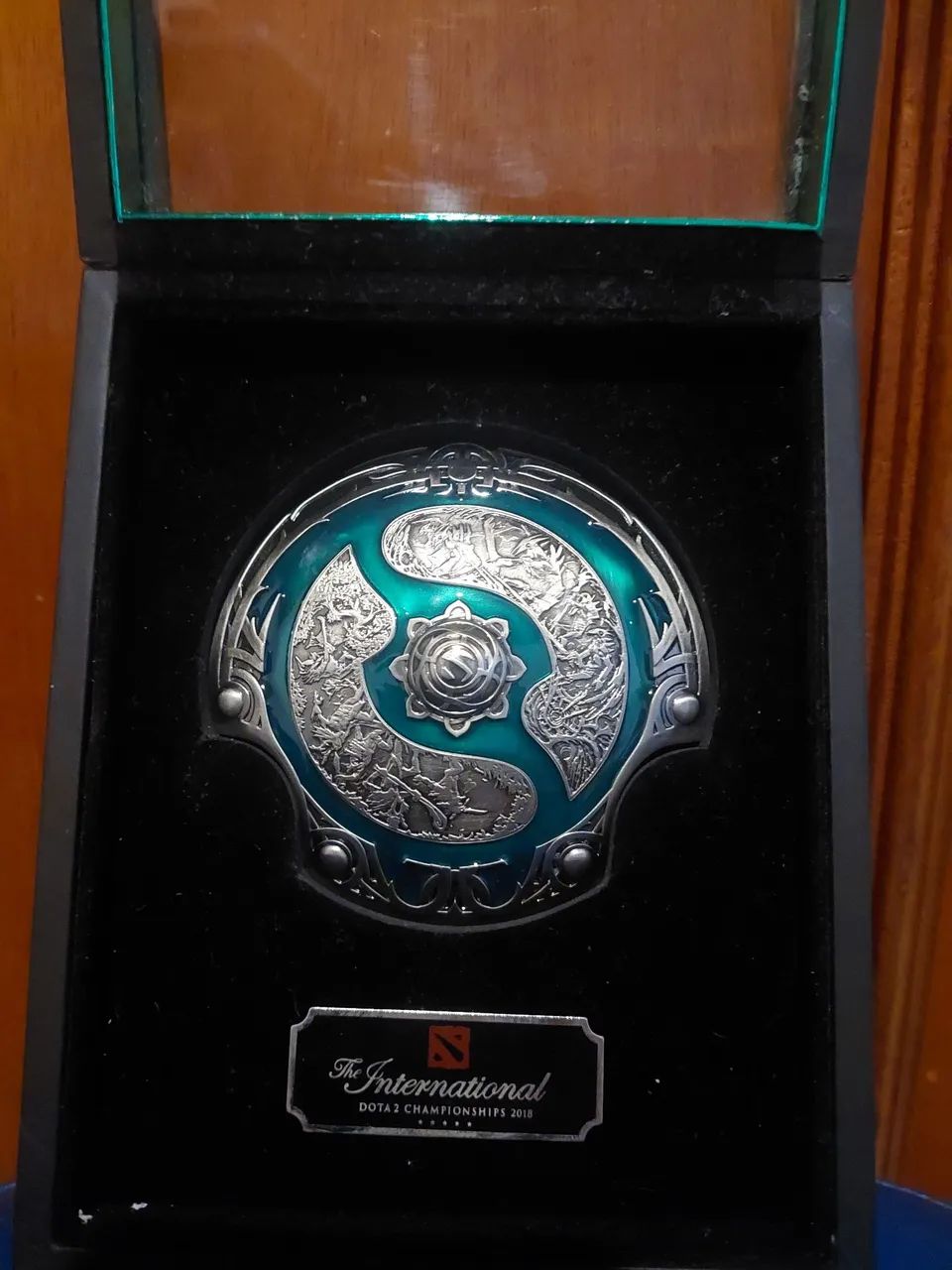 Aegis The Immortal TI 2018 Dota 2 - Decorações Para Casa - Atibaia