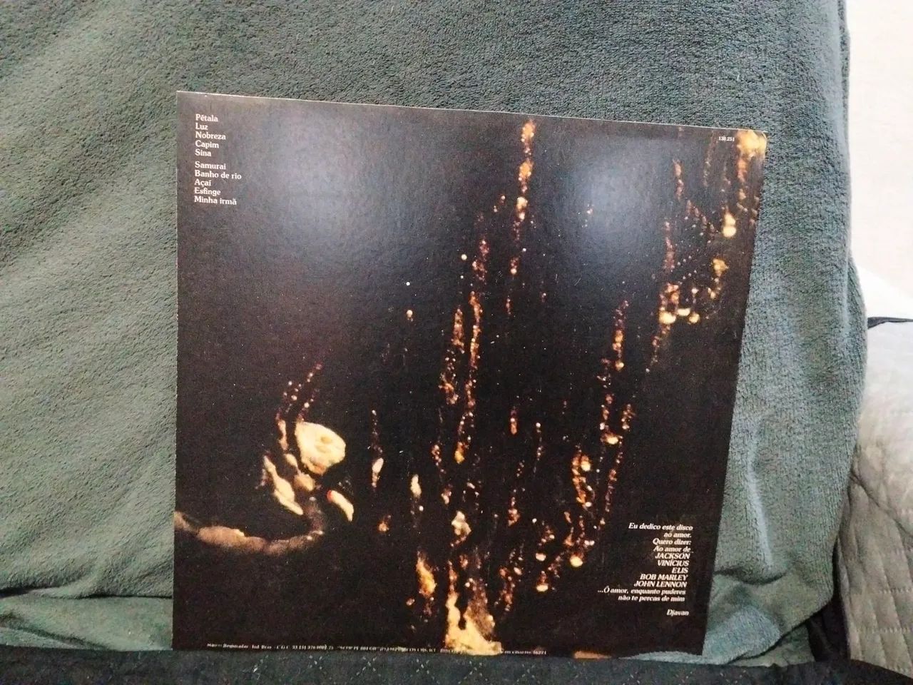 LP disco de vinil do Djavan luz - Foto 2