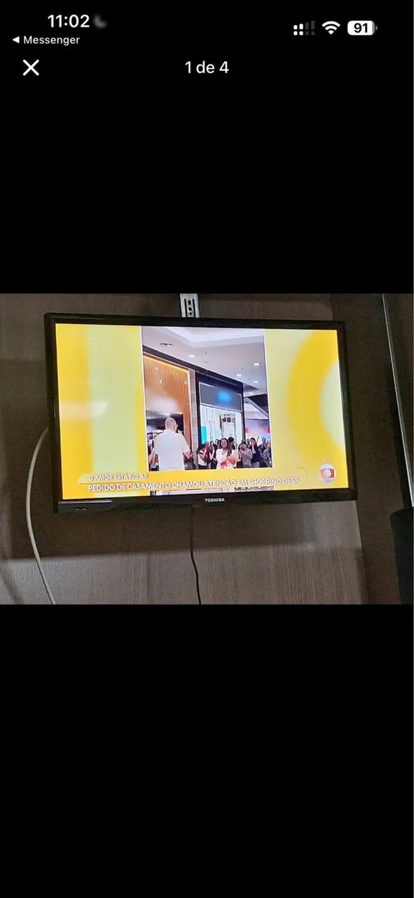 TV 24 POLEGADAS FONTE INTERNA - Foto 2