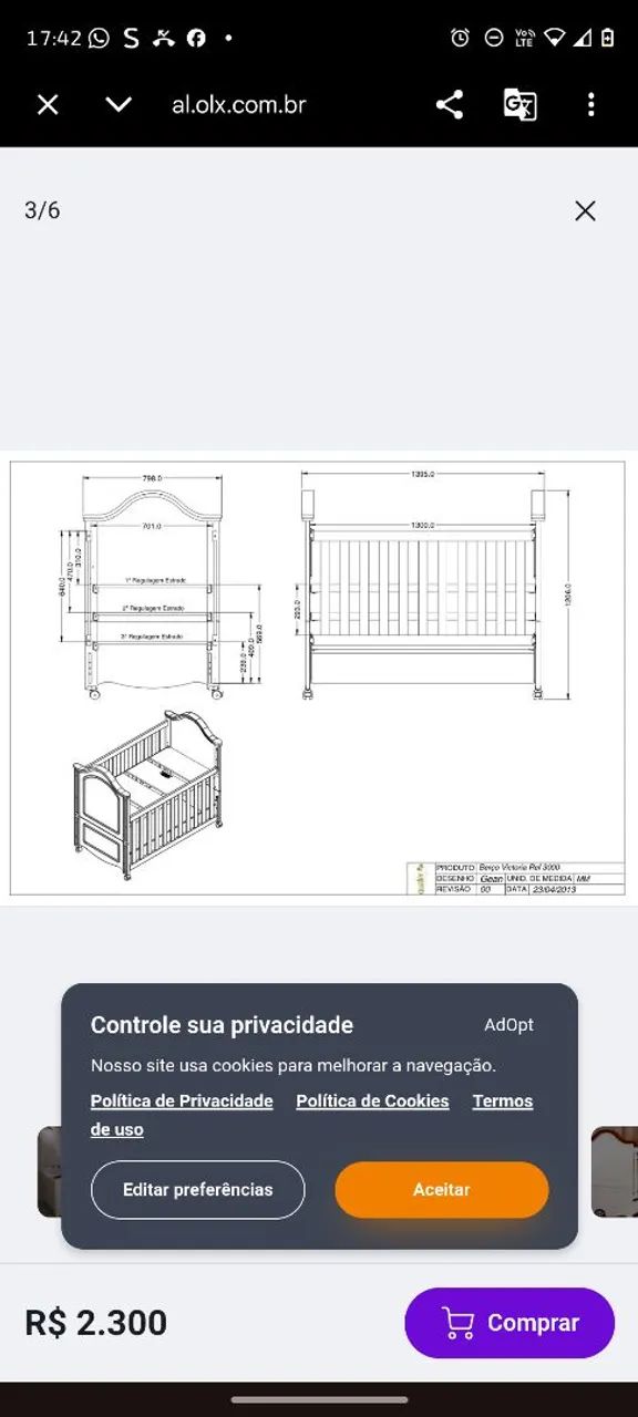 Berço provençal quarte  - Foto 3