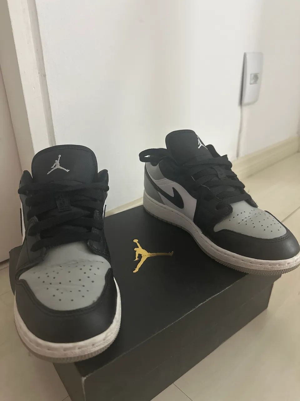Tênis Air Jordan 1 Low (GS) 34 Original