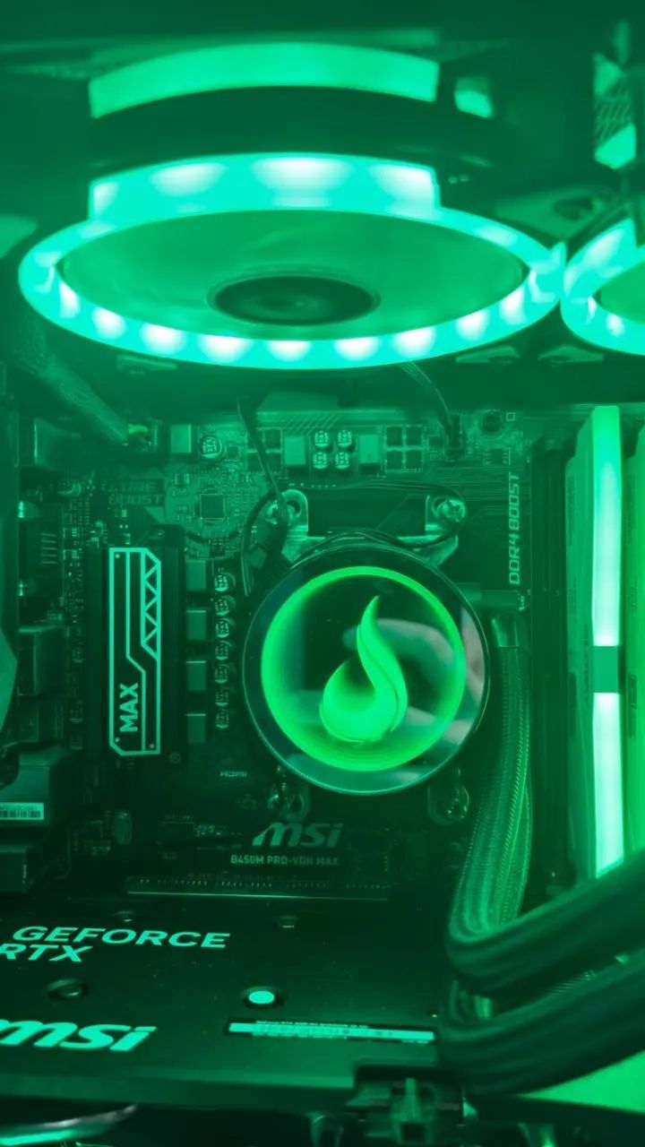 Placa mãe MSI B450M PRO-VDH MAX  - Foto 5