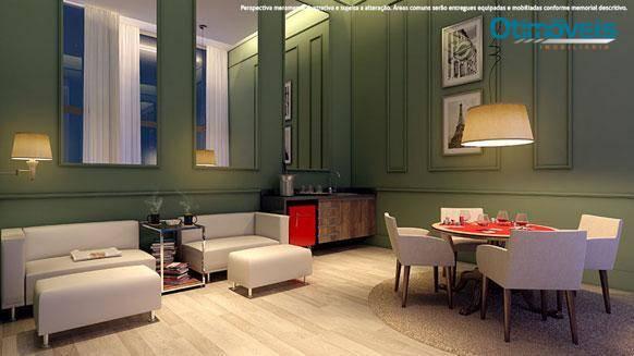 Apartamento com 2 dormitórios à venda, 56 m² por r$ 345.900,00 - santo inácio - curitiba/p - Foto 13