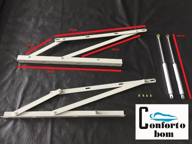 Kit articulador + pistão para cama box baú - Foto 2