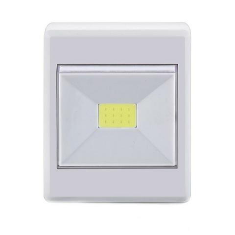 Mini Luminaria LED Botão A Pilha 3W Luz Branca - Elgin - Foto 5