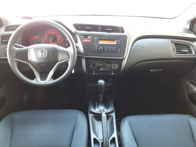 Honda 2015 City 1.5 lx cvt Automatico completo branco confira - Foto 7
