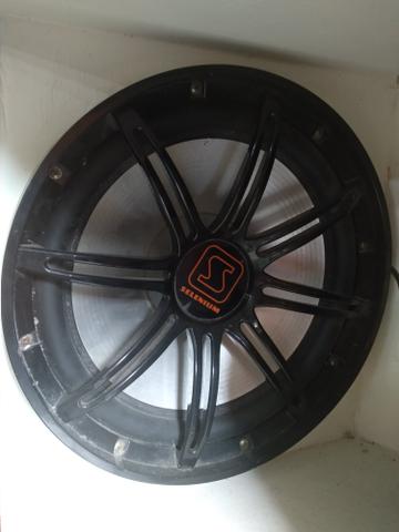Kit Subwoofer Selenium 15sw14A de "15" polegadas e de 600w (automotivo) - Foto 5