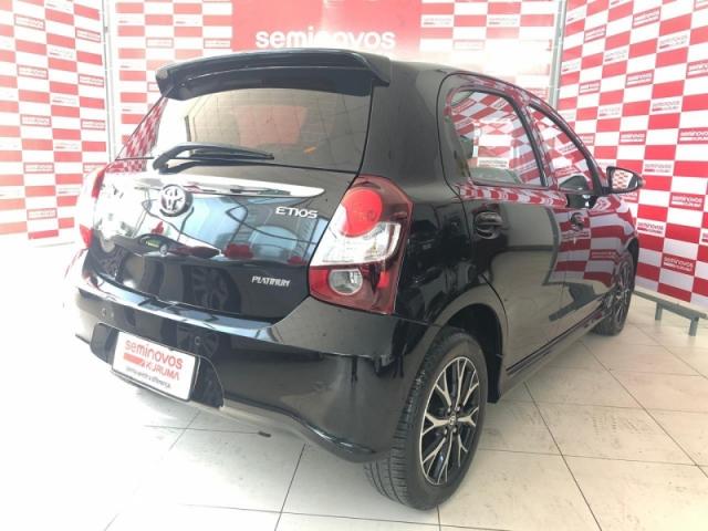 TOYOTA ETIOS 1.5 PLATINUM 16V FLEX 4P AUTOMATICO. - Foto 4