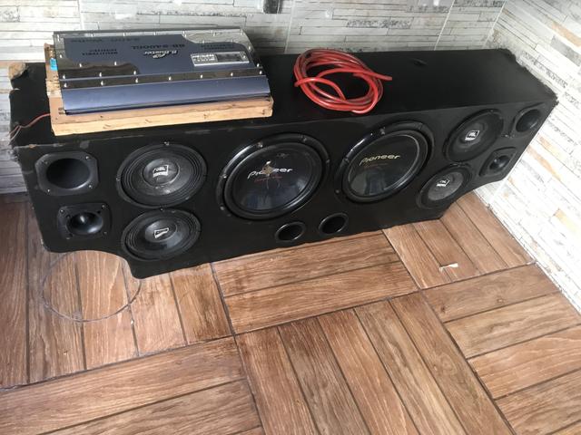 Som para camionete S10 Hilux ranger