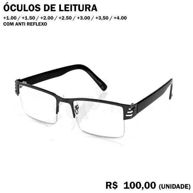 Óculos de Leitura com Anti Reflexo