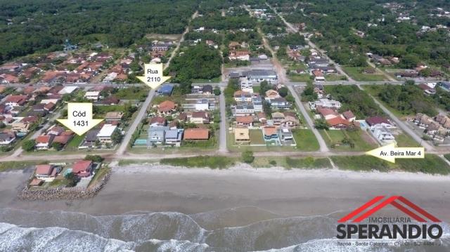 Terreno de frente p/ av. beira mar 4, c/ 306m², baln. imperador