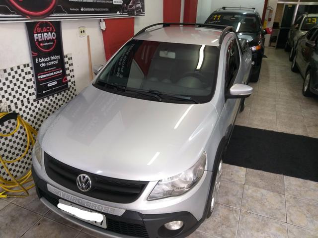 Vw Saveiro Cross Gnv troco carro ou moto maior ou menor valor e financi - Foto 11