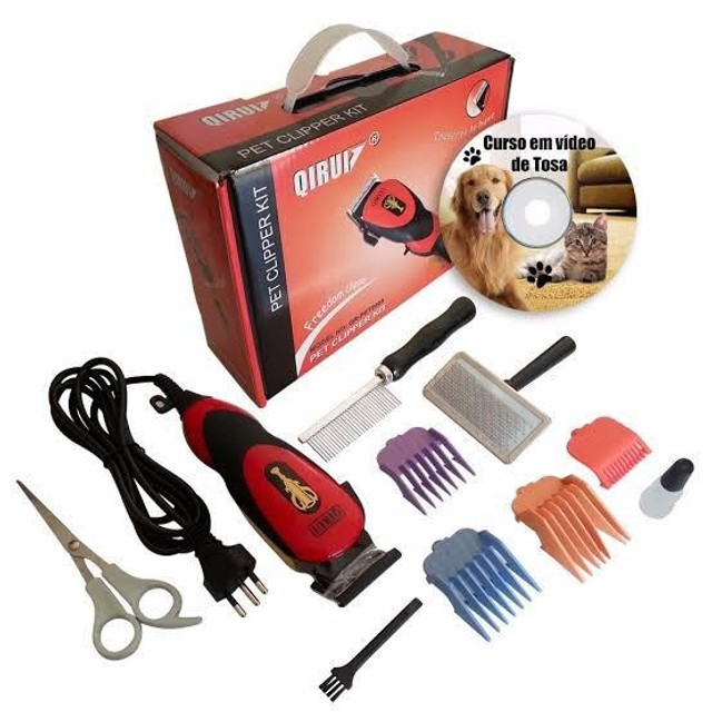 Maquina De Tosa Cães E Gatos Qirui 220v - Foto 2