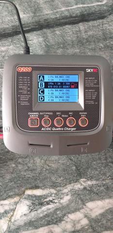 Carregador Bateria Lipo Q200 SkyRC NOVINHO - Foto 4