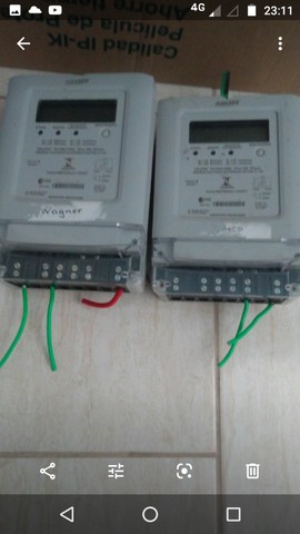 Medidor de luz trifasico interno barbada - Foto 3