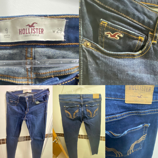 calça jeans feminina hollister