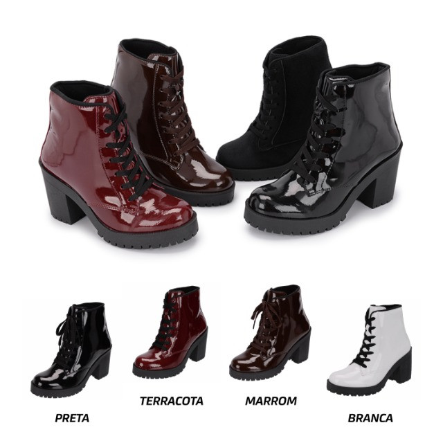 bota oxford verniz