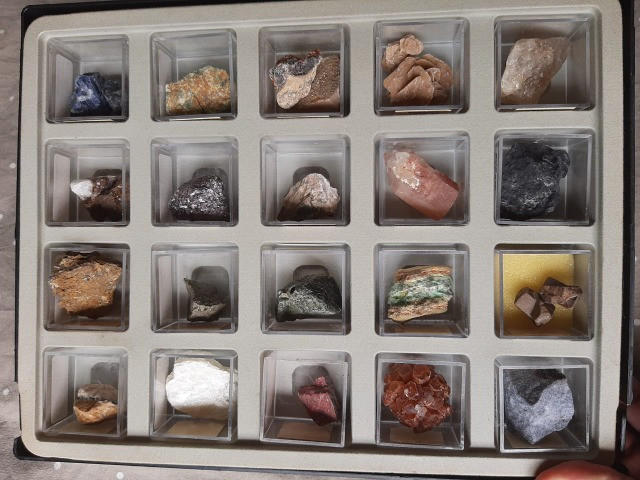 Coleção de Rochas e Minerais
